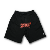 Heavy weight metal shorts - Black