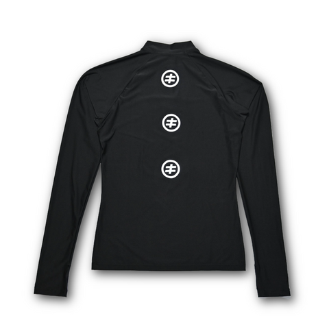 Black running jersey women
