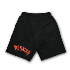Heavy weight metal shorts - Black