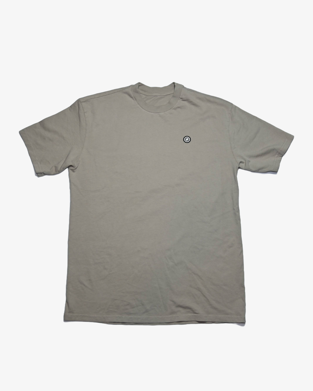 Oversized metal tee - Cream