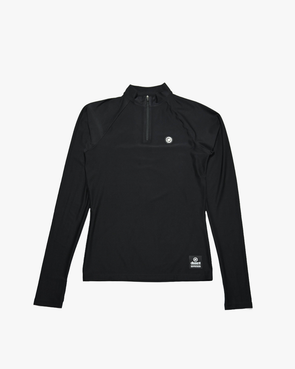 Black running jersey men
