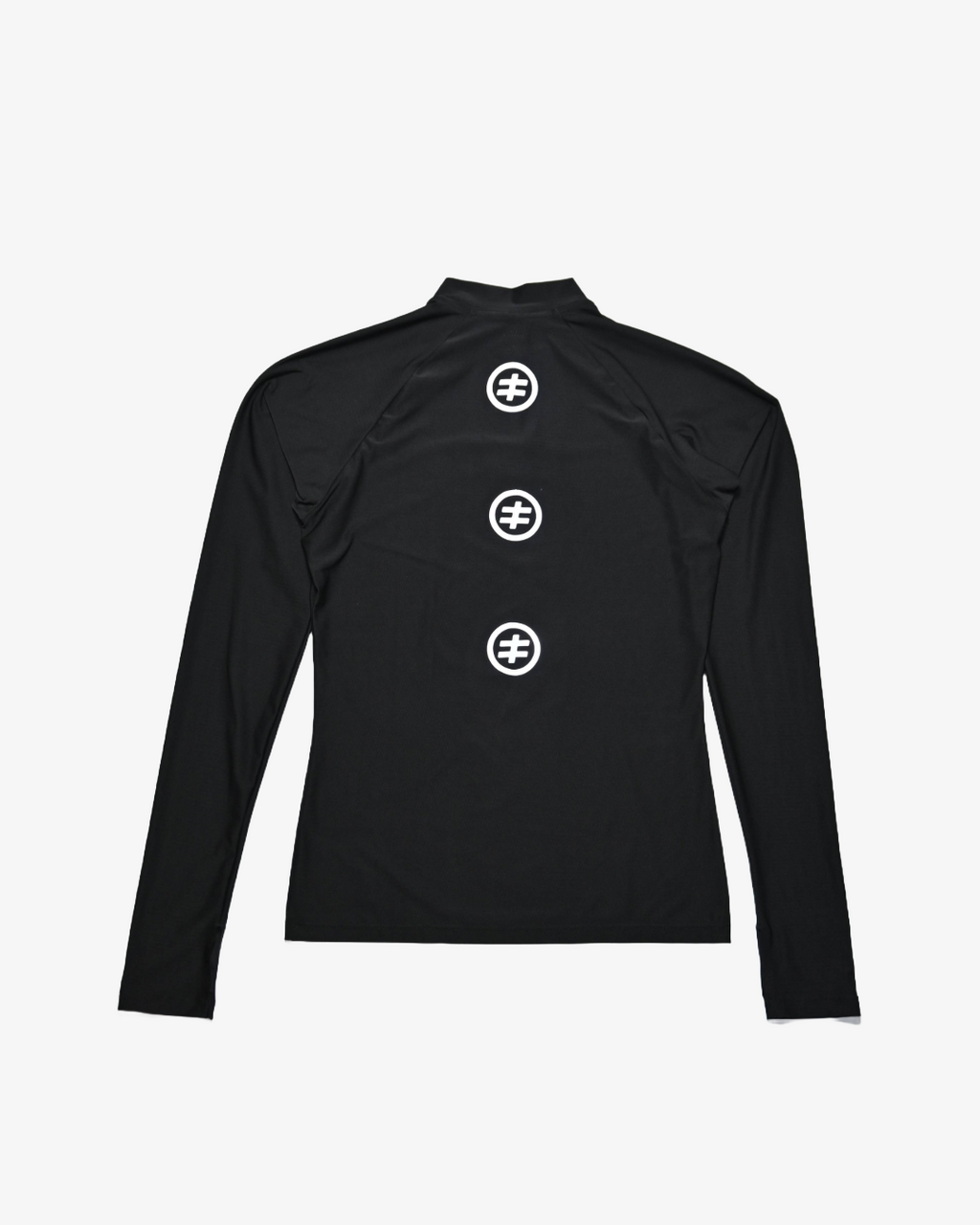 Black running jersey men