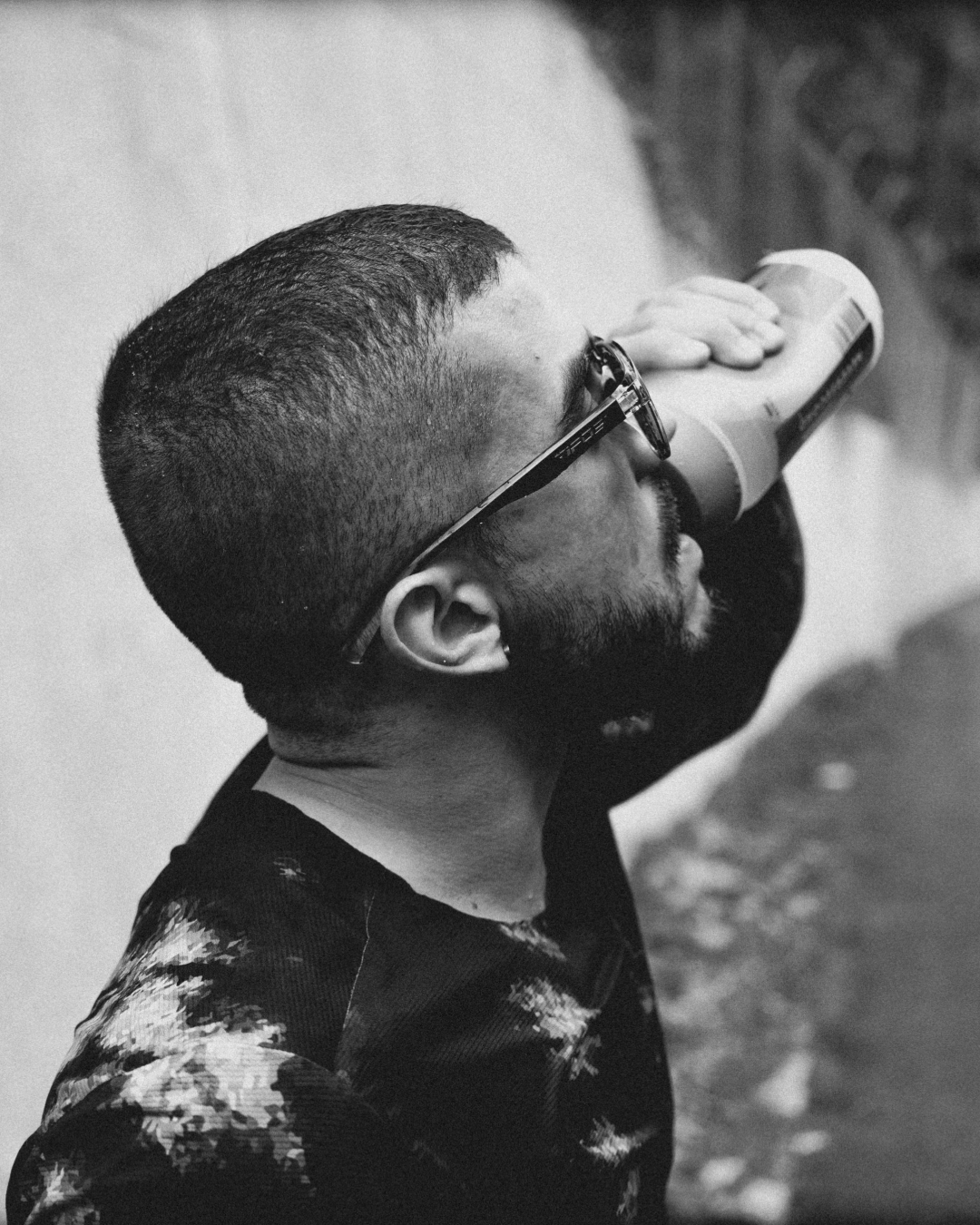 Neversecond x TACX Shiva 500ml Water Bottle