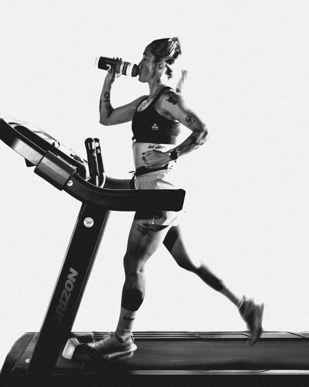 Neversecond x TACX Shiva 750ml Water Bottle