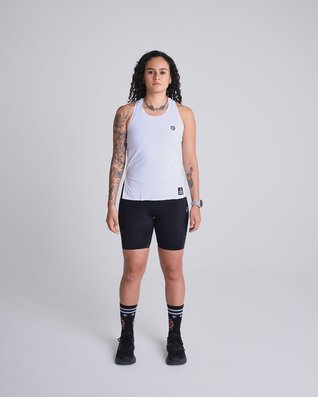 White Basic Tank wmn