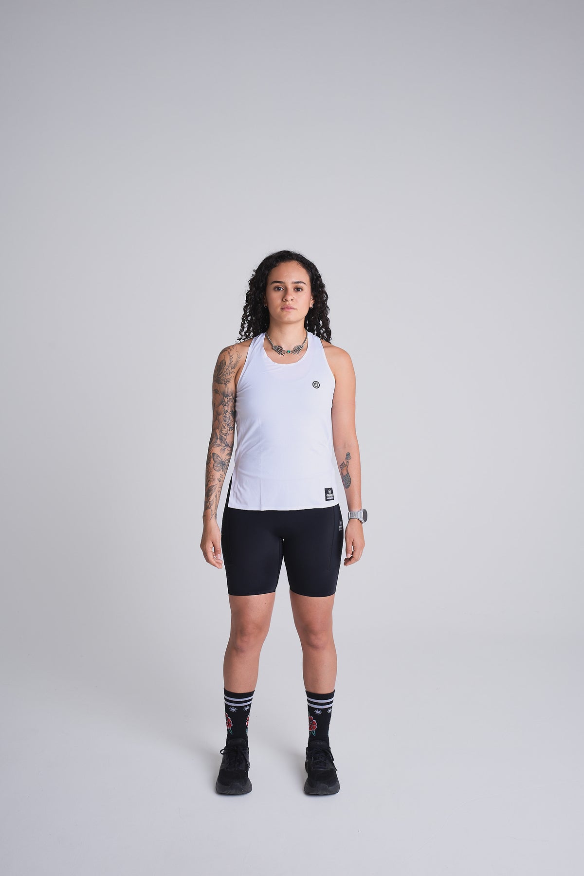 White Basic Tank wmn