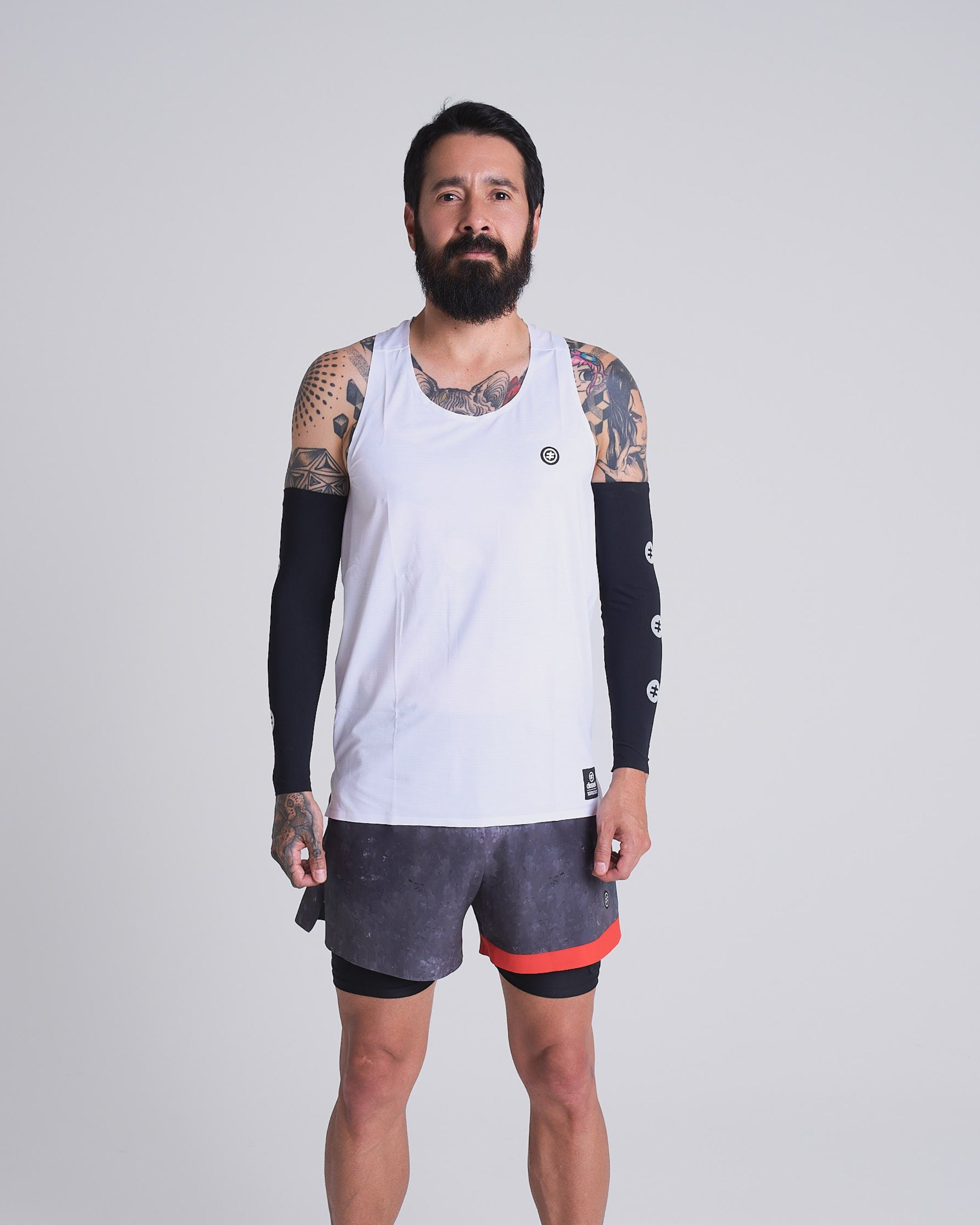 White Basic Tank men