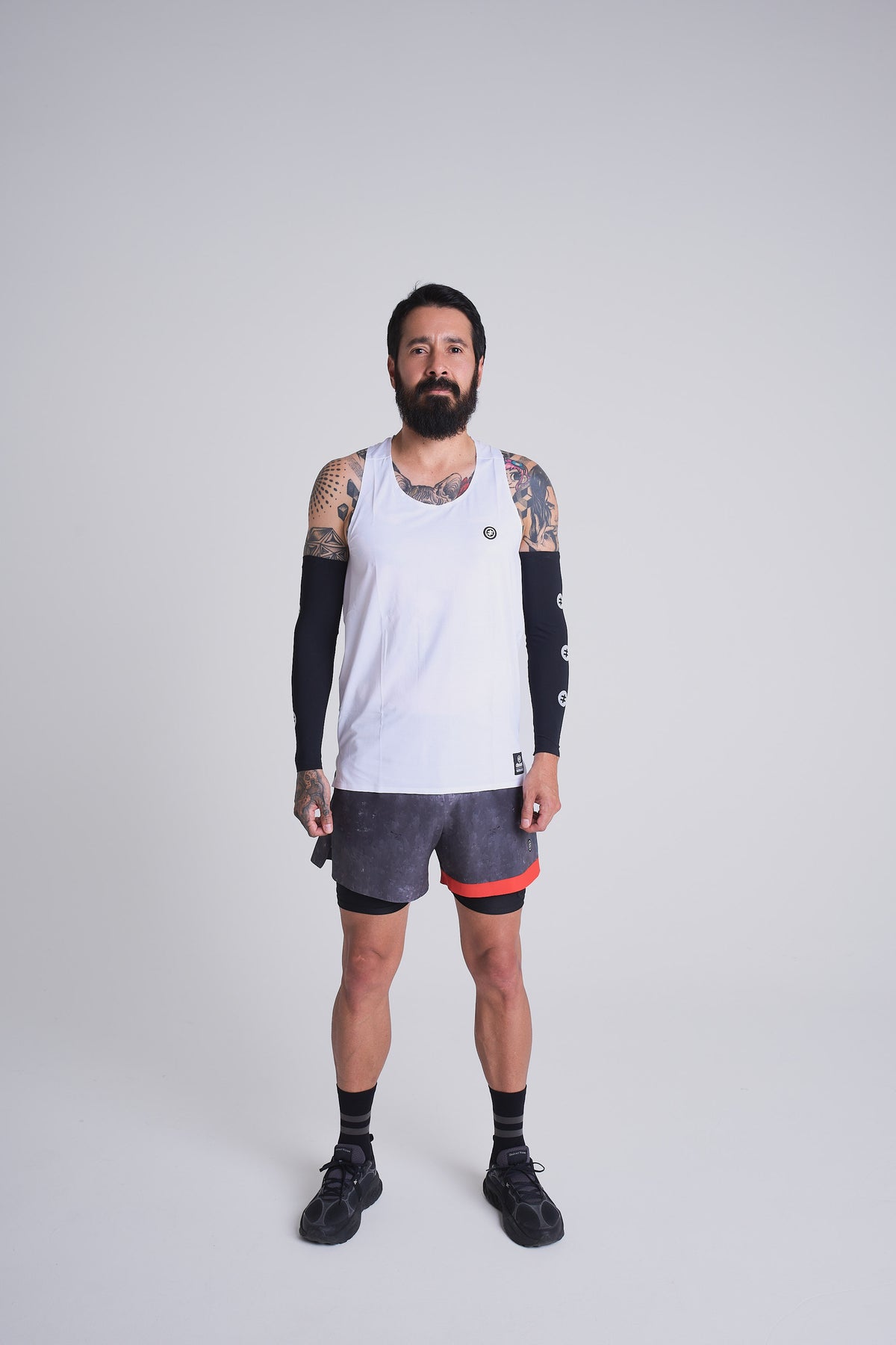 White Basic Tank men
