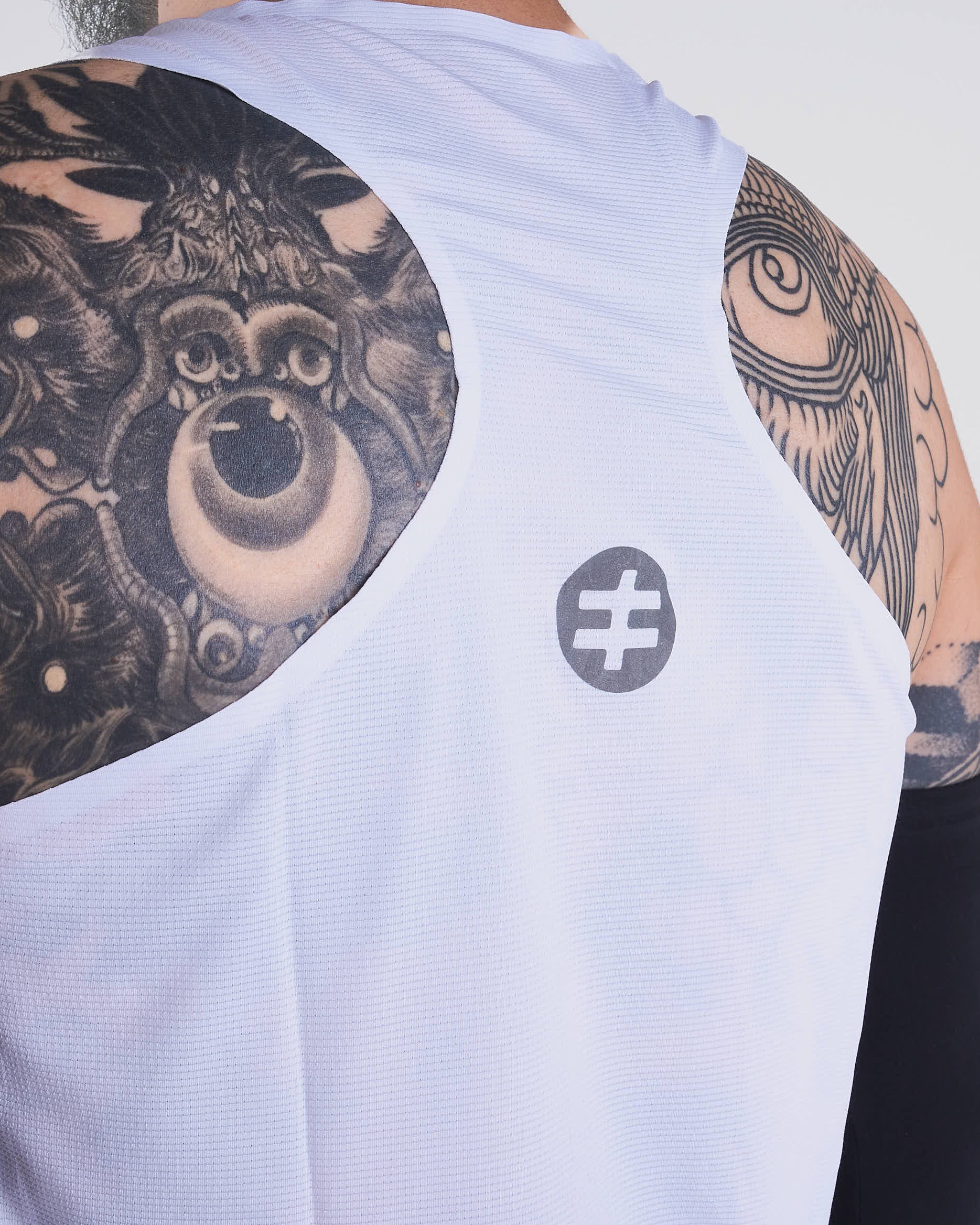 White Basic Tank men