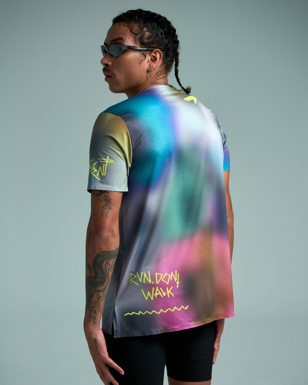 Neon drift tee men