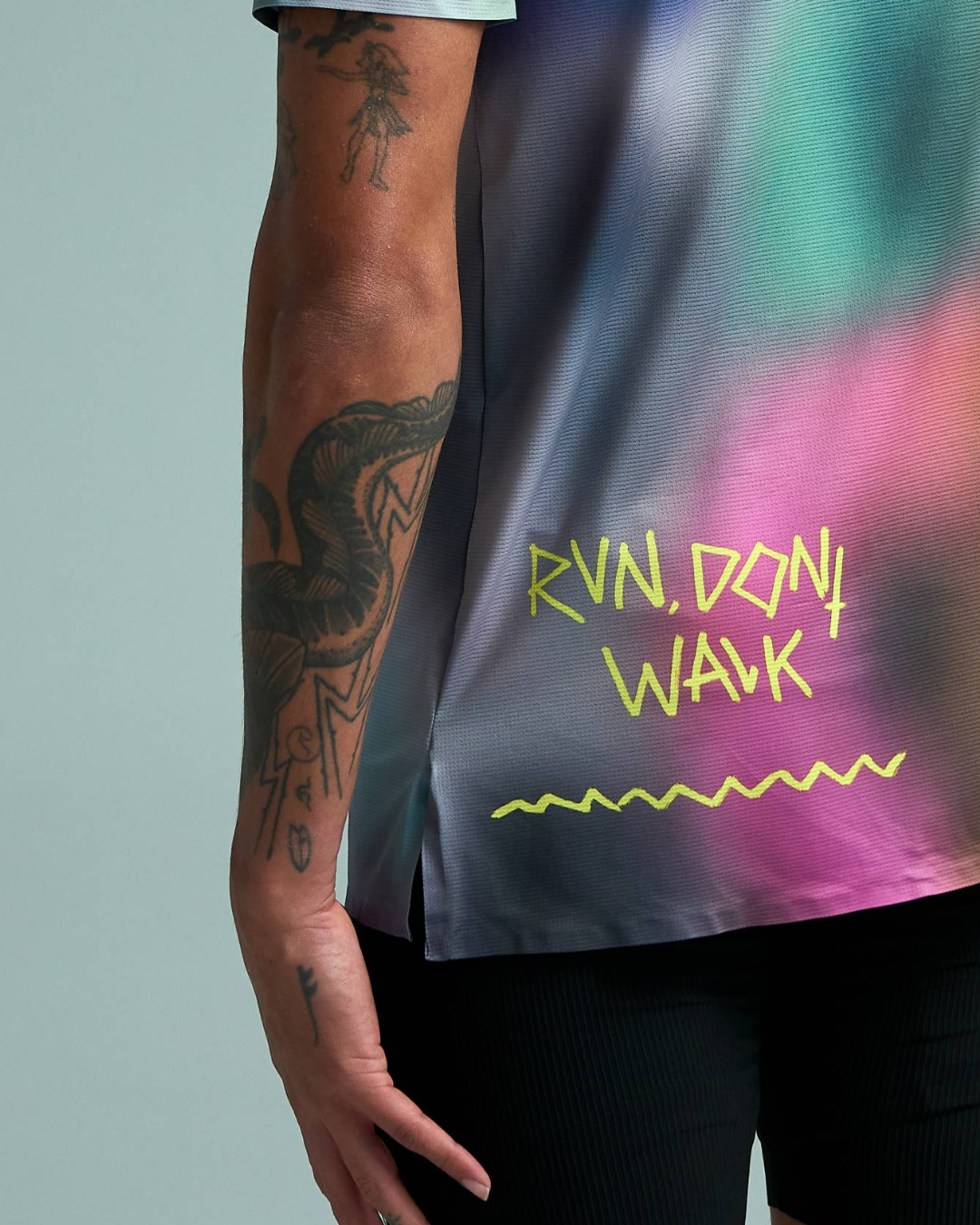Neon drift tee women