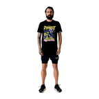 Dissent running Black Long Run shorts For All - Model - Front