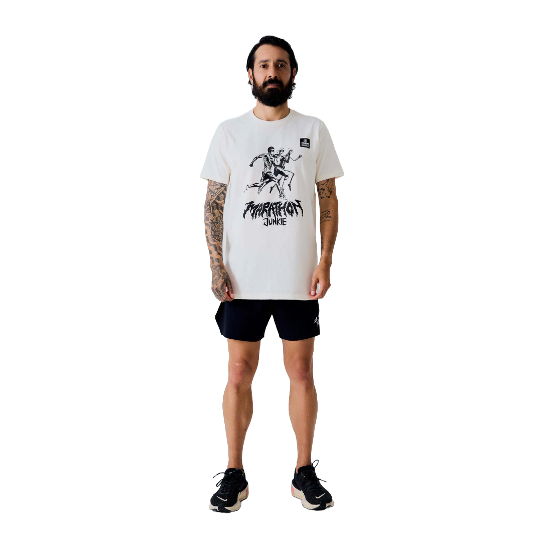 Dissent Running Marathon Junkie t-shirt Model Men