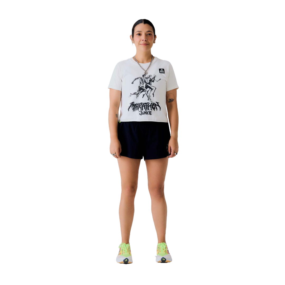 Dissent Running Marathon Junkie t-shirt - Model2