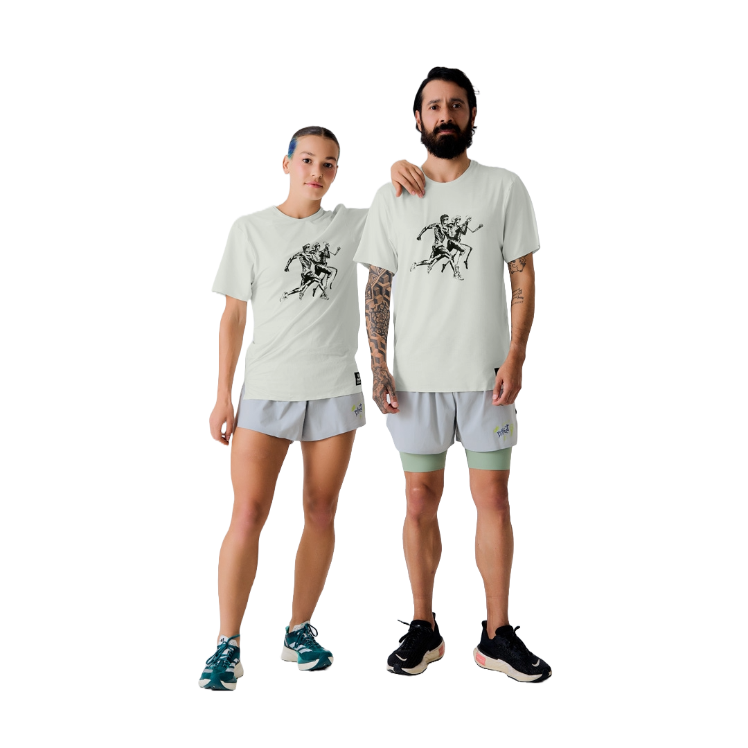 Dissent running Marathon Tee For All - Model - Front